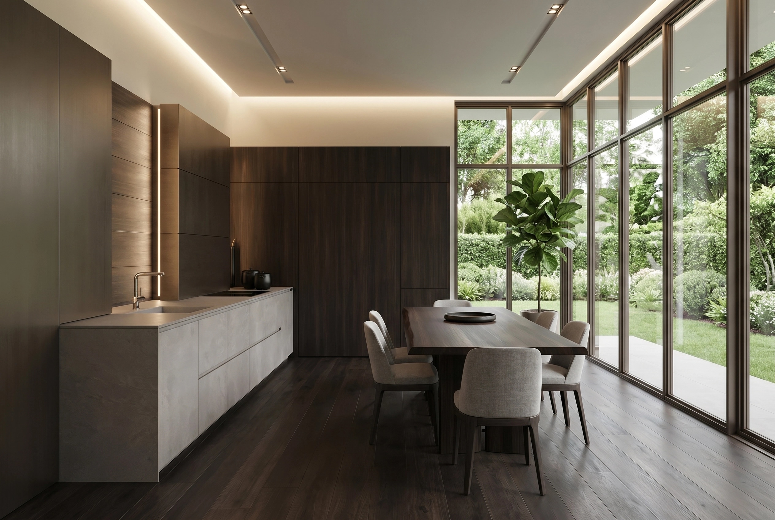 Contemporary Kitchen design — interior photo by GenRoom AI