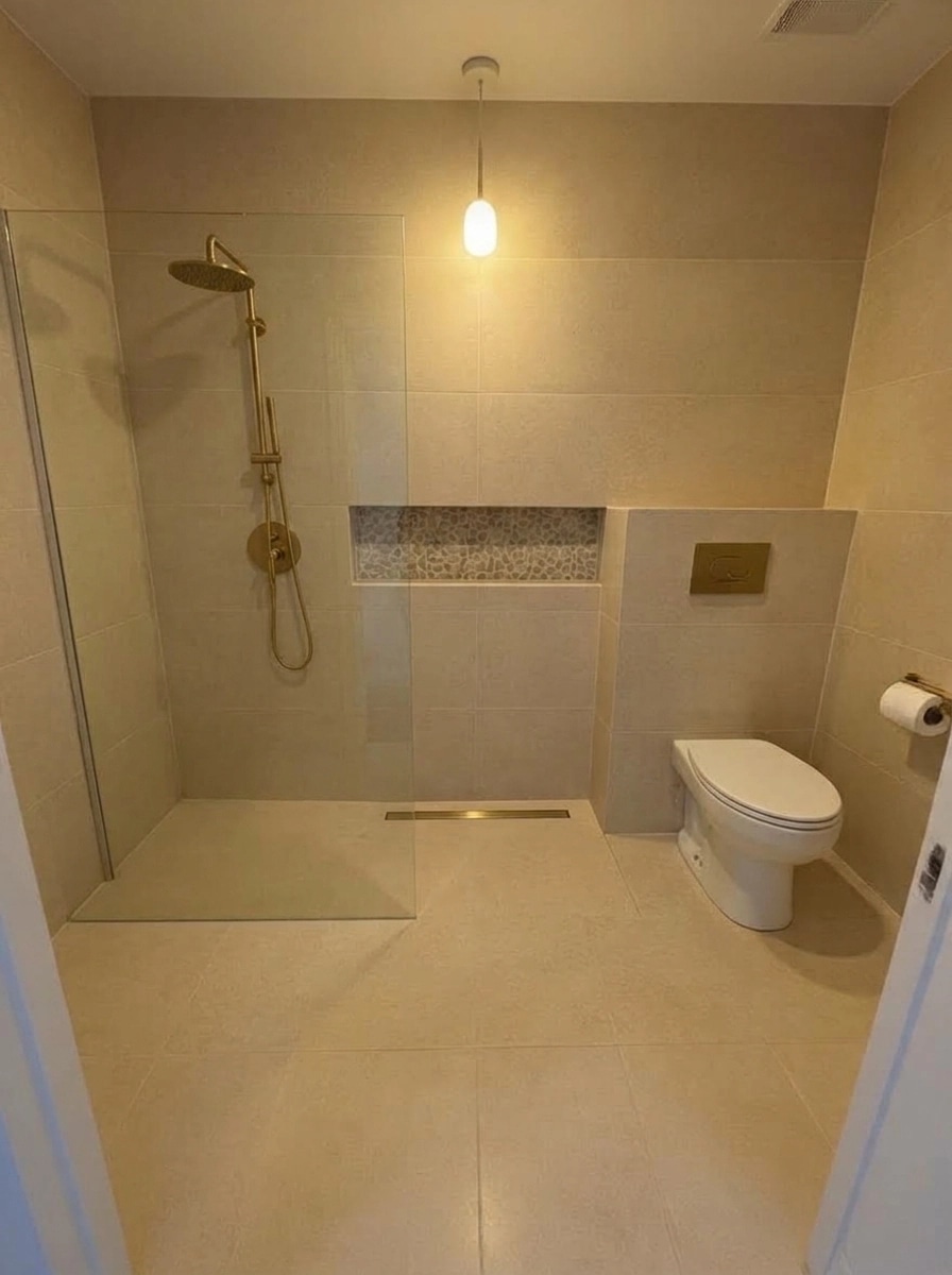 Bathroom interior in no_style style — photo by GenRoom AI