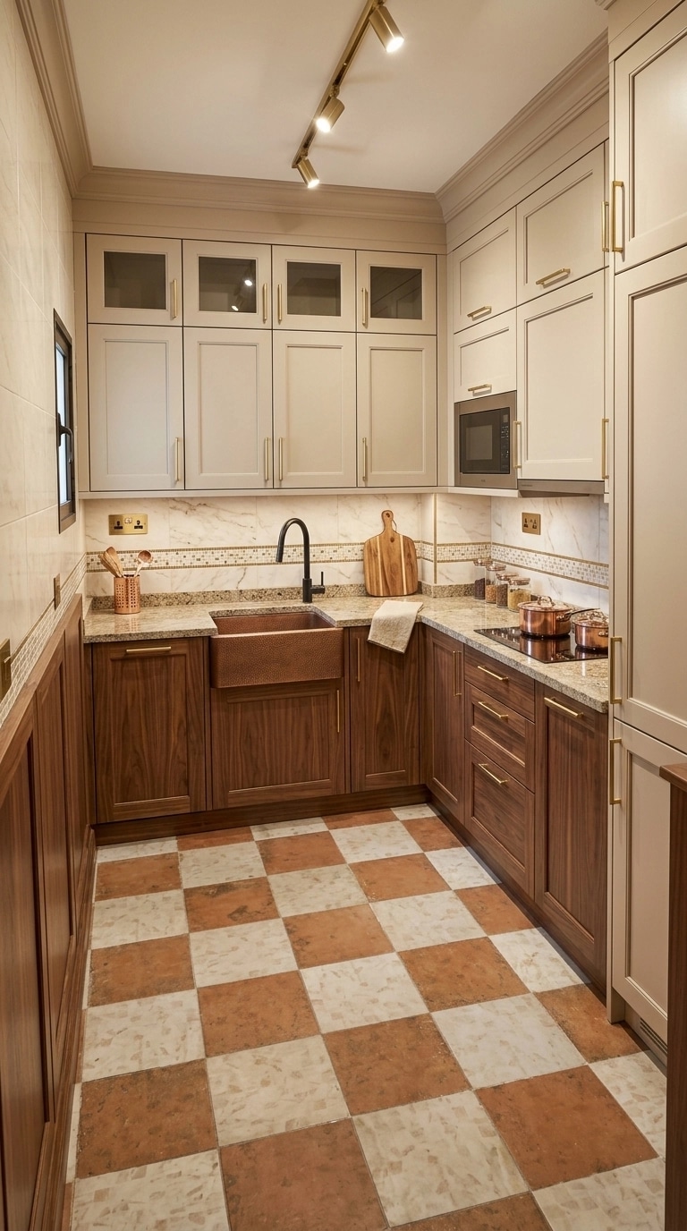 Interior design in Transitional style — Kitchen by GenRoom AI