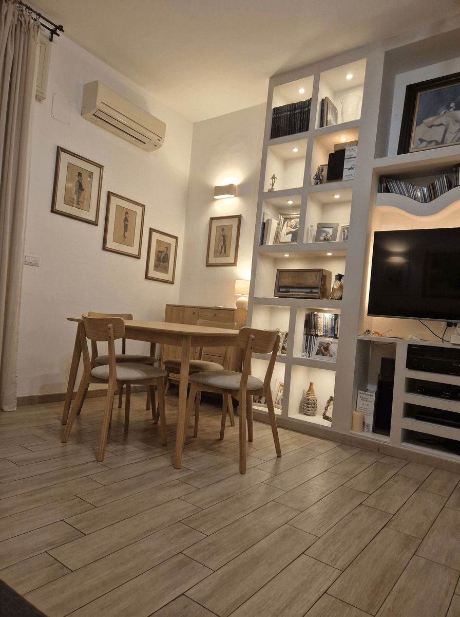 Interior design in Scandinavian style — Living Room by GenRoom AI