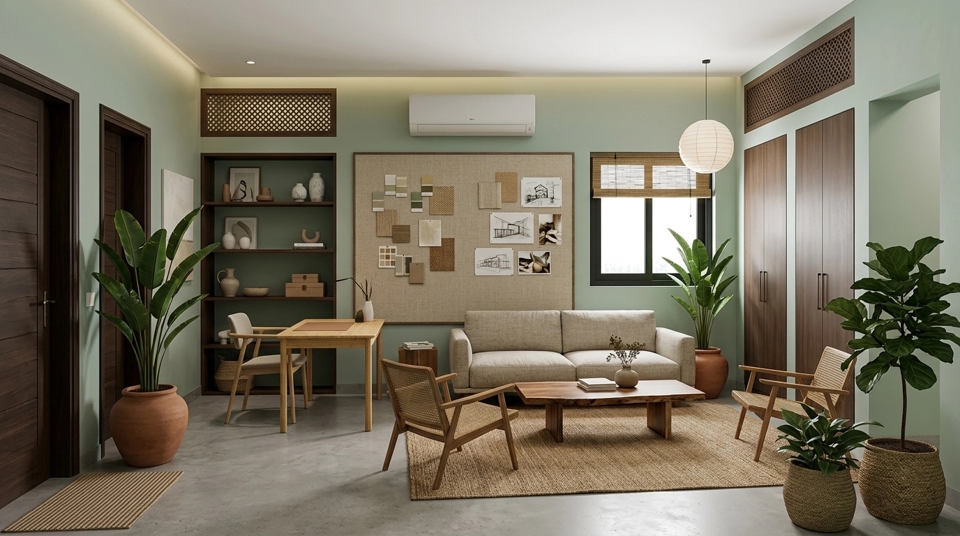 Minimalism Soggiorno design — interior photo by GenRoom AI