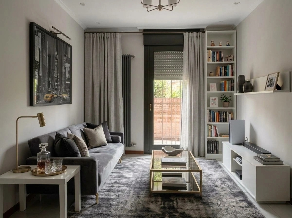 Interior design in Contemporary style — Living Room by GenRoom AI