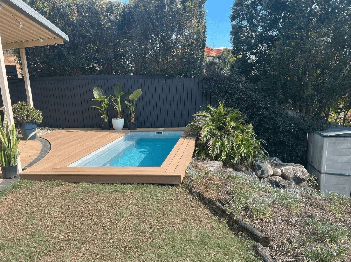 Yard design in no_style style — photo by GenRoom AI