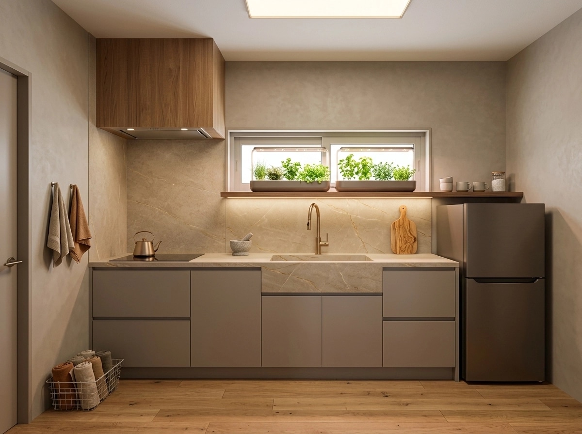 Contemporary Kitchen design — interior photo by GenRoom AI