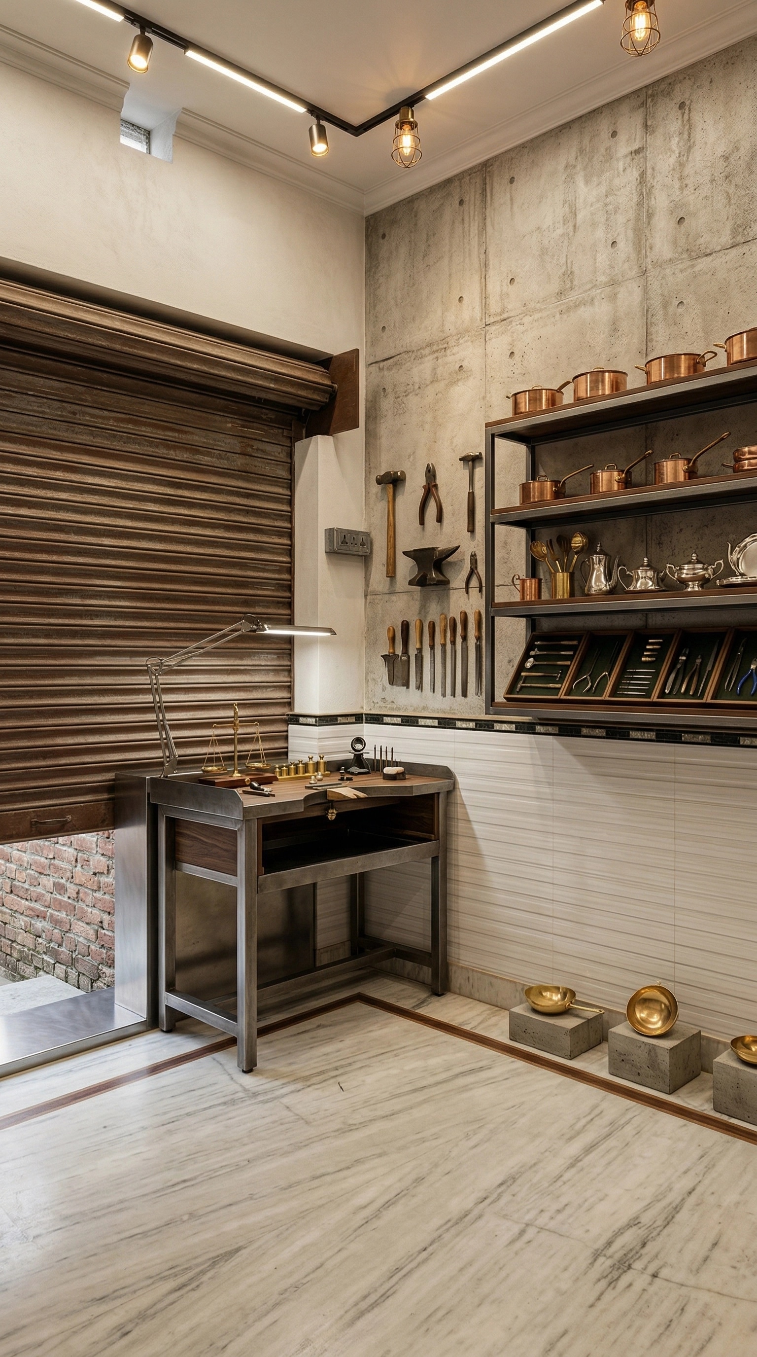 Loft / Industrial Ofis design — interior photo by GenRoom AI