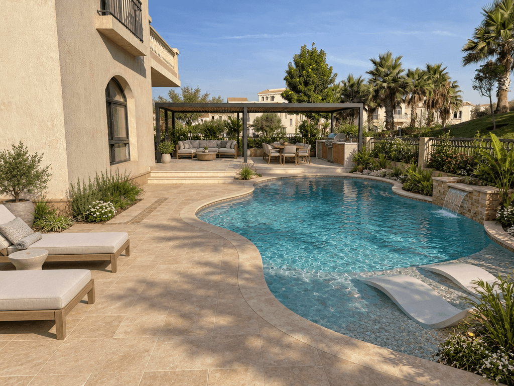 Yard design in no_style style — photo by GenRoom AI