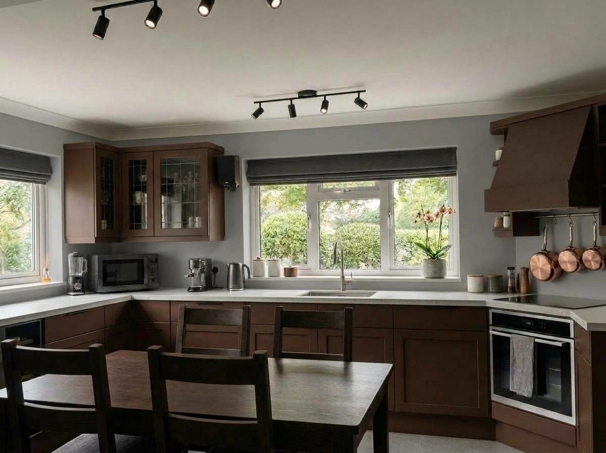 Kitchen interior in Contemporary style — photo by GenRoom AI