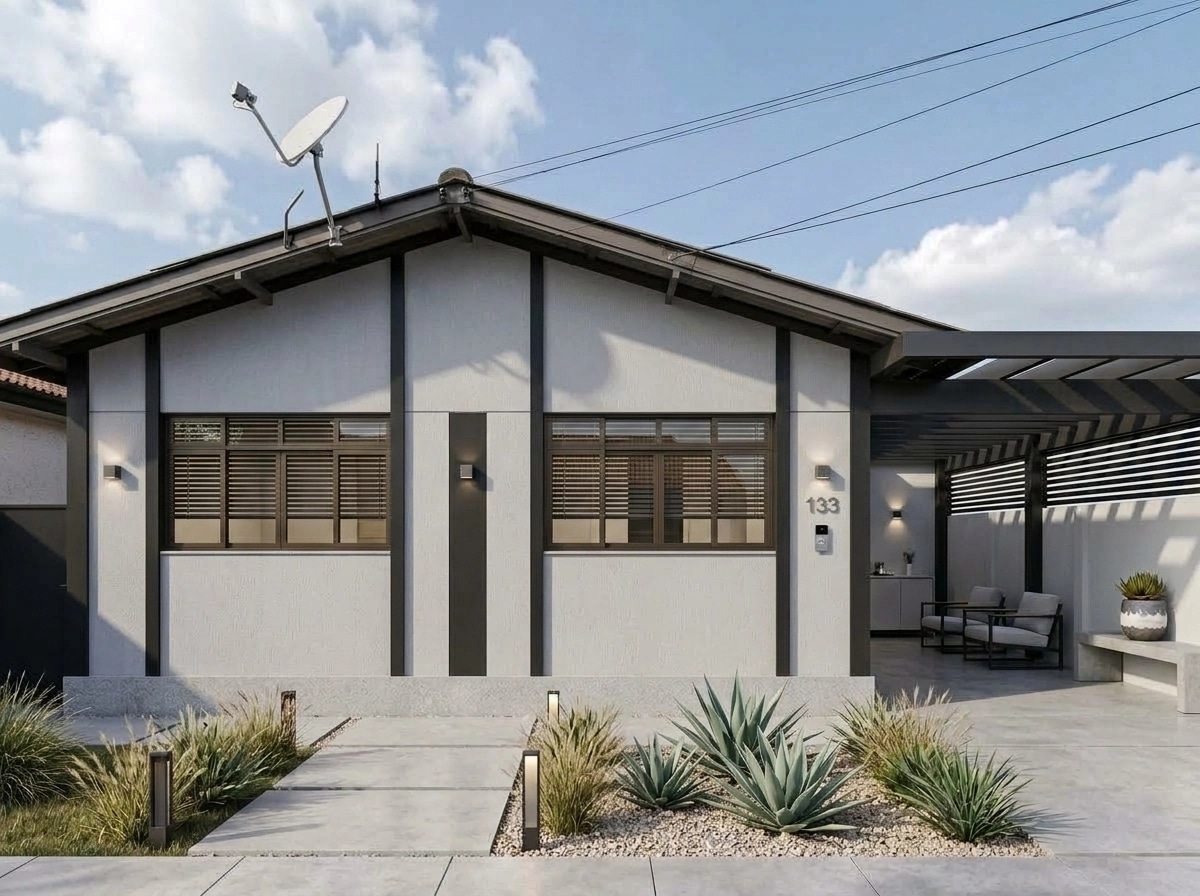 Facade design in Contemporary Facade style — Facade by GenRoom AI