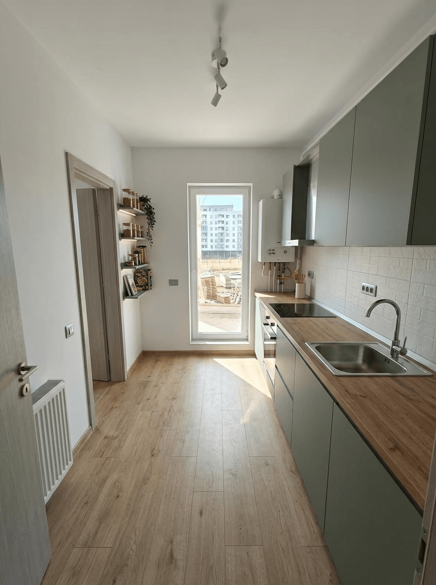 Kitchen interior in no_style style — photo by GenRoom AI