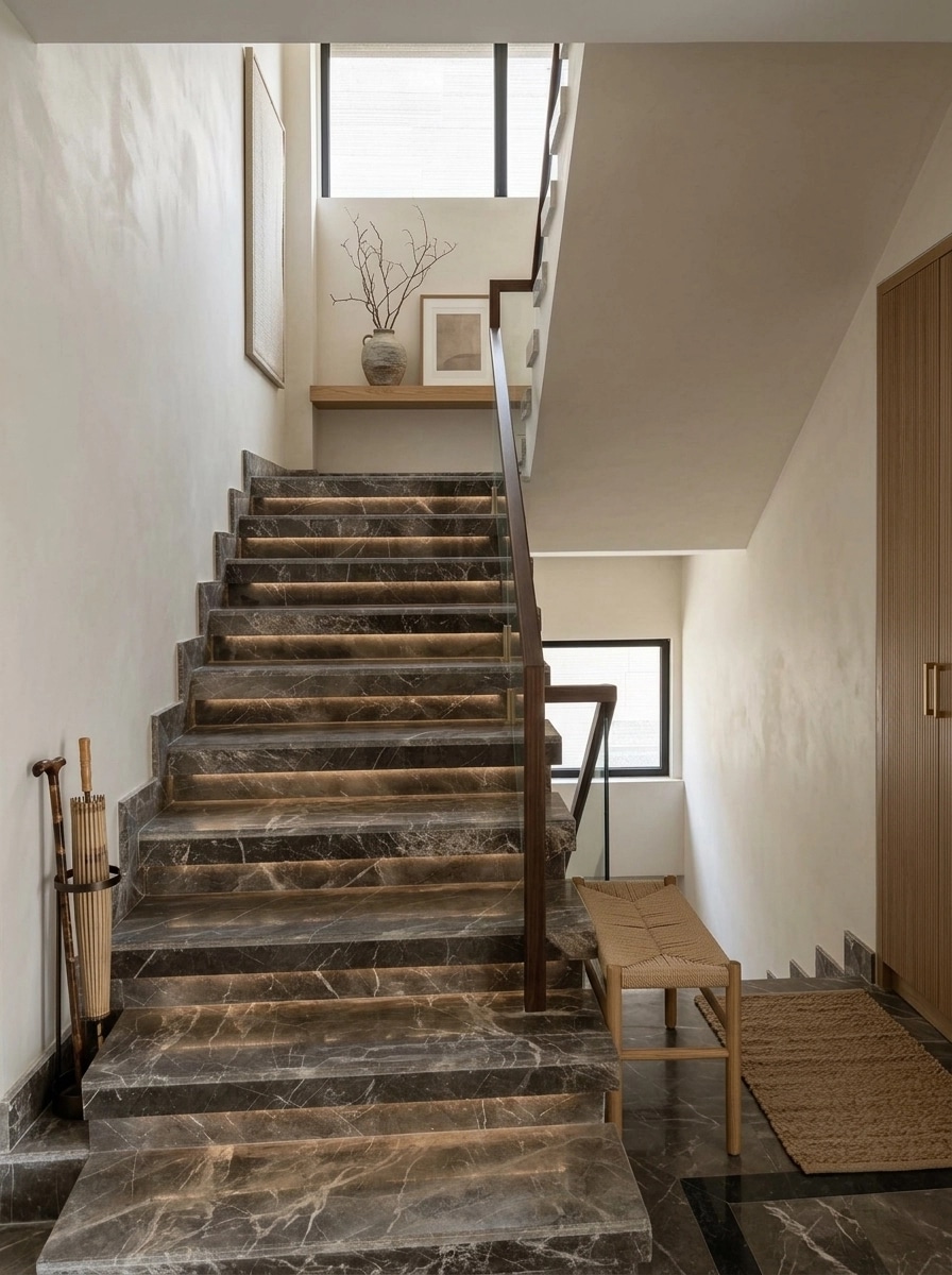 Interior design in Japandi style — Hallway by GenRoom AI