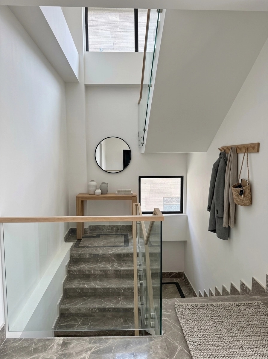 Interior design in Scandinavian style — Hallway by GenRoom AI