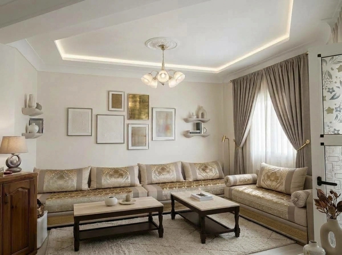 Interior design in Contemporary style — Living Room by GenRoom AI