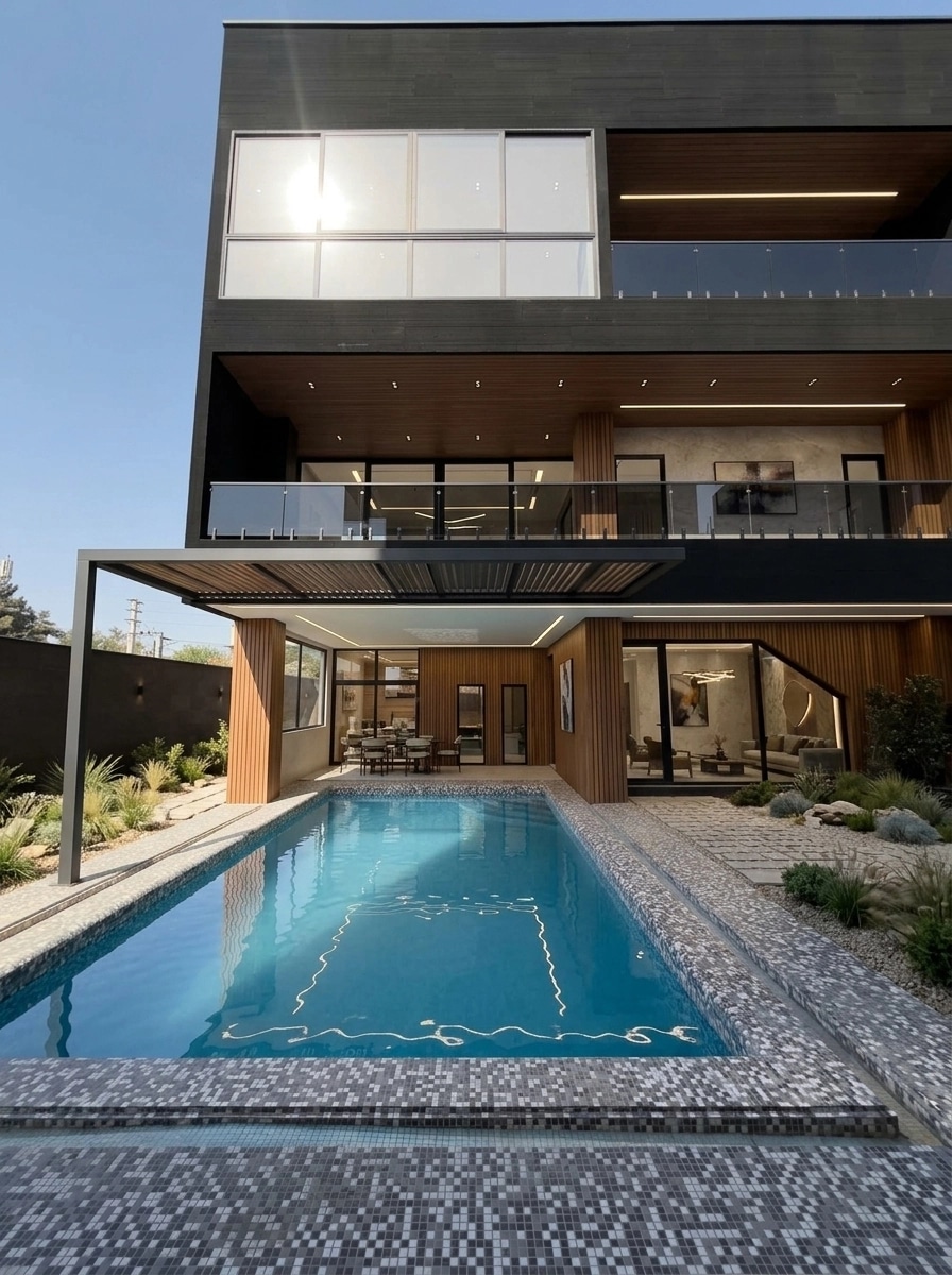Landscape design in Eco Natural Garden style — Yard by GenRoom AI
