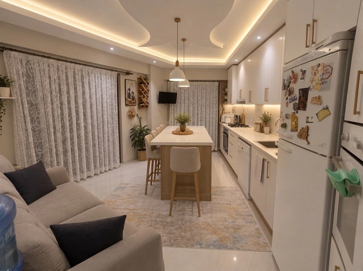Interior design in Scandinavian style — Kitchen by GenRoom AI