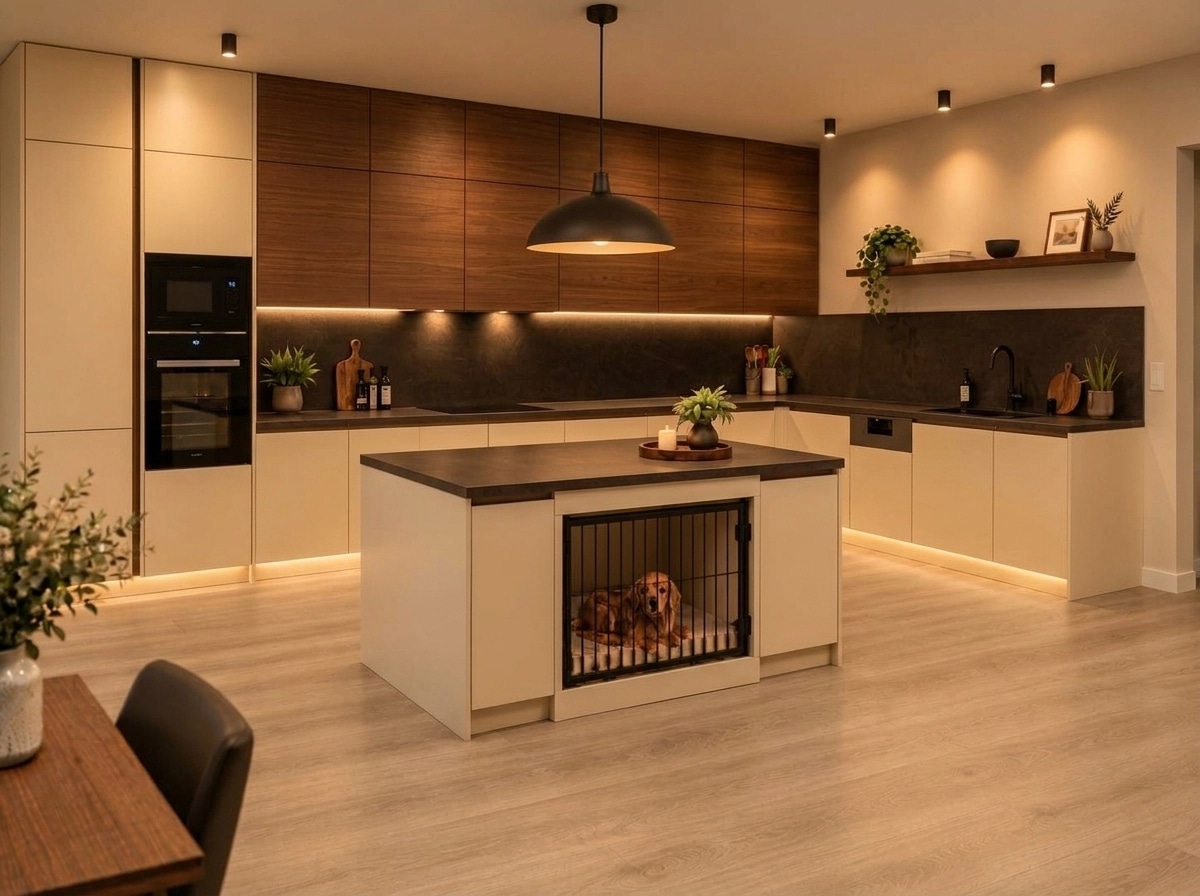 Kitchen interior in no_style style — photo by GenRoom AI