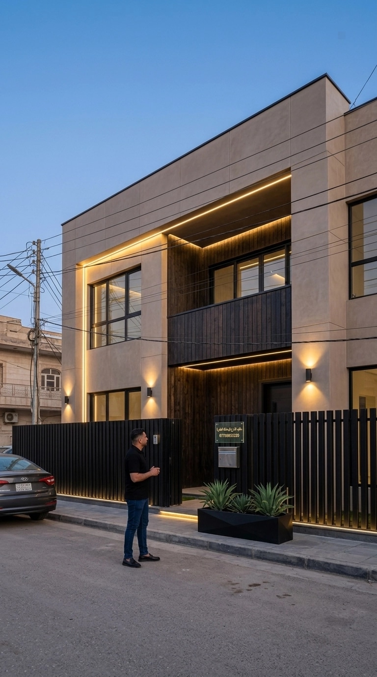 Facade design in Minimalist Facade style — Facade by GenRoom AI