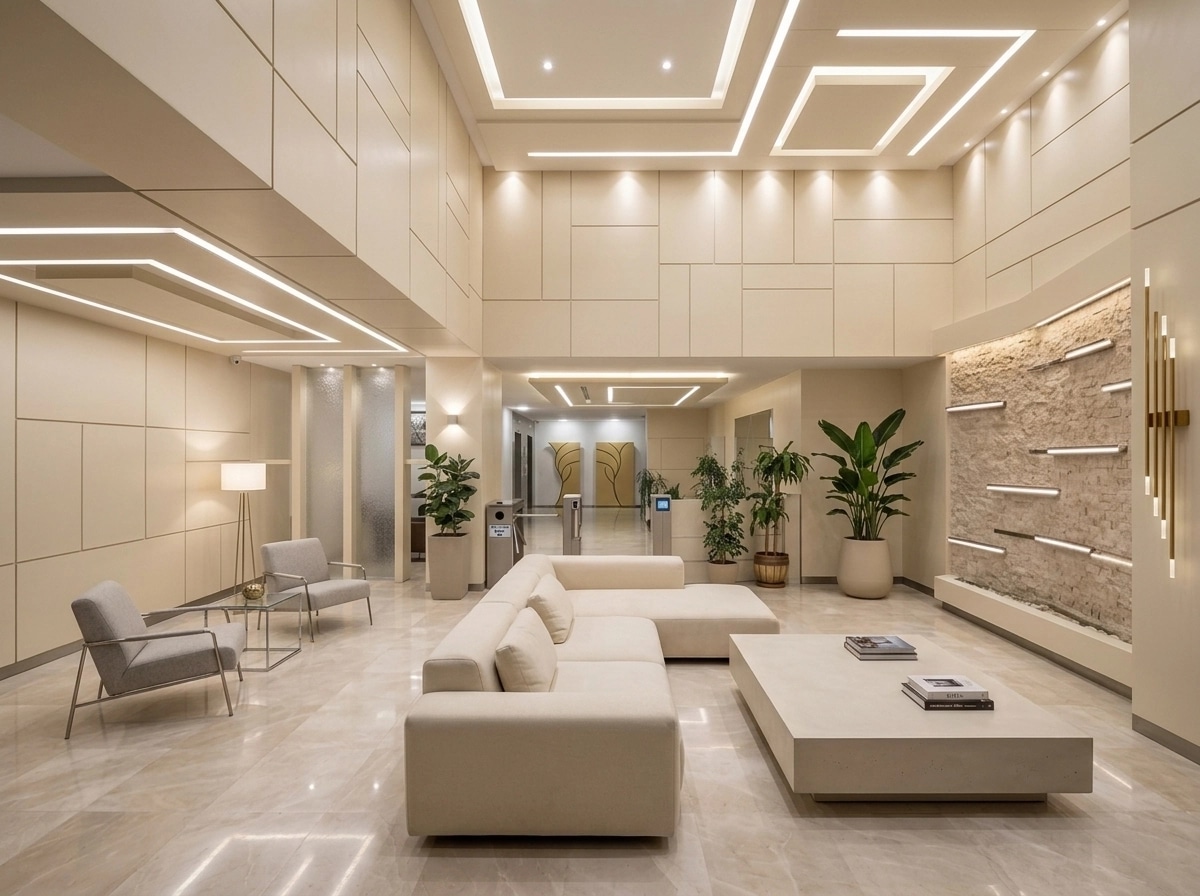Minimalism Living Room design — interior photo by GenRoom AI