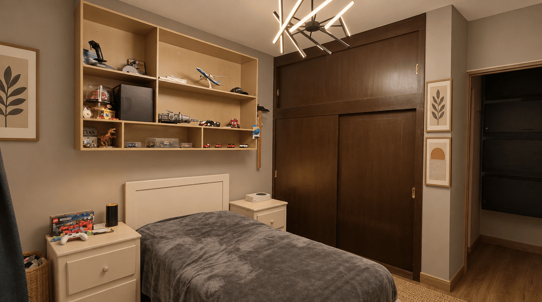 Interior design in Bohemian style — Bedroom by GenRoom AI