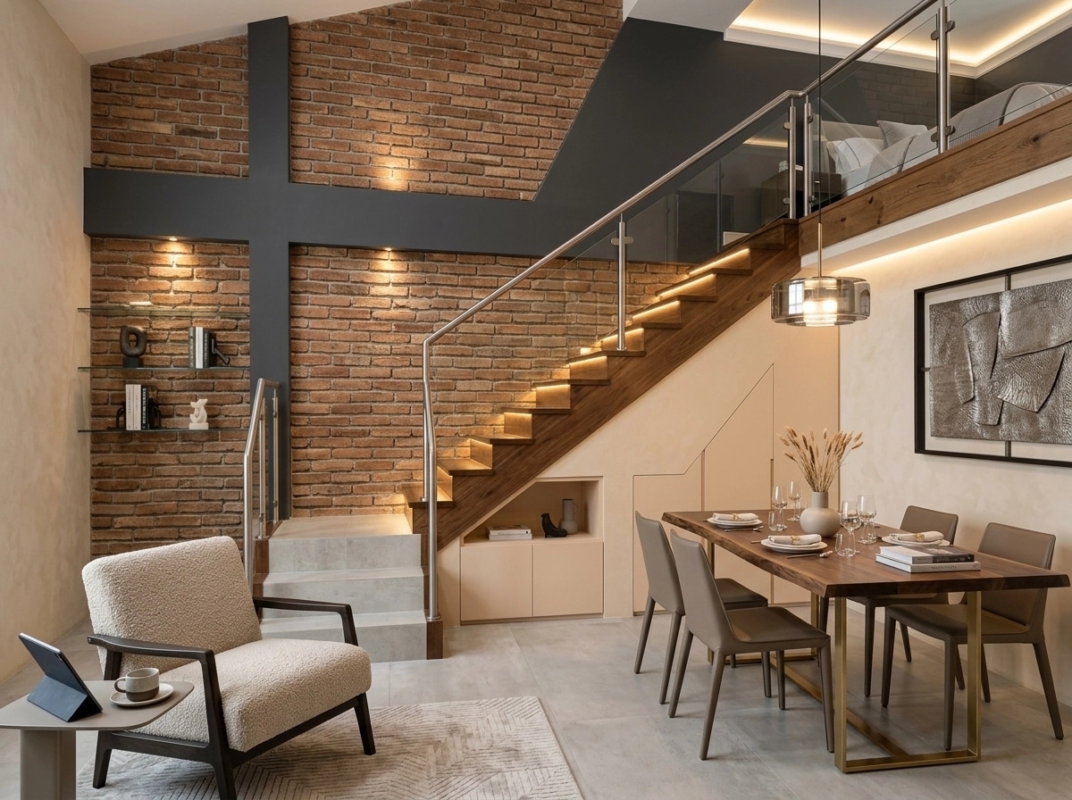 Interior design in Contemporary style — studio by GenRoom AI