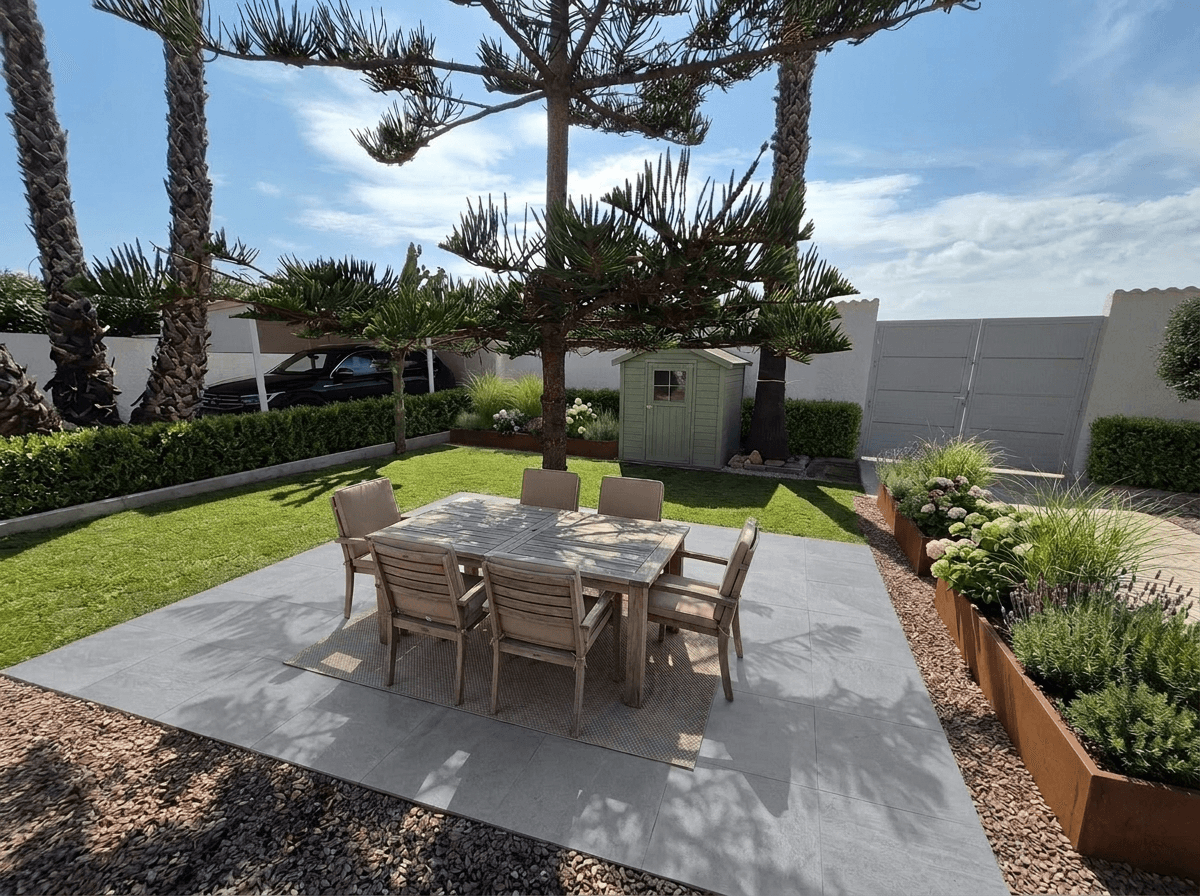 Yard design in no_style style — photo by GenRoom AI
