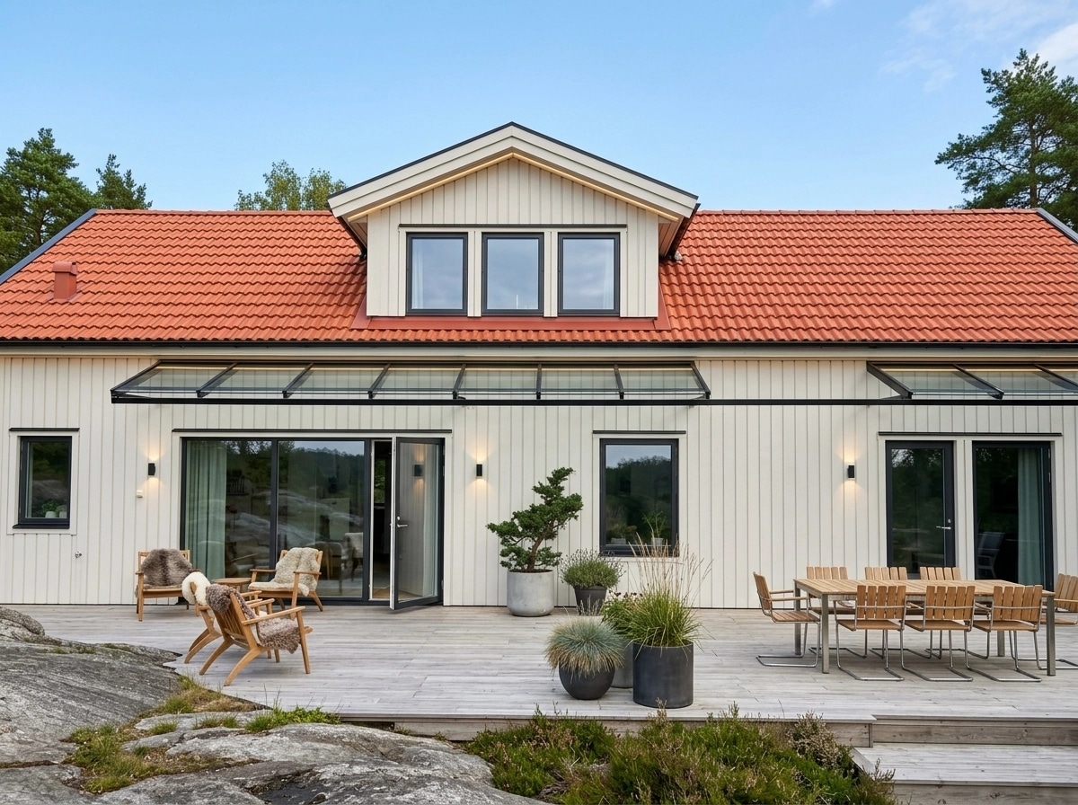 Scandinavian Facade Facade design — facade photo by GenRoom AI