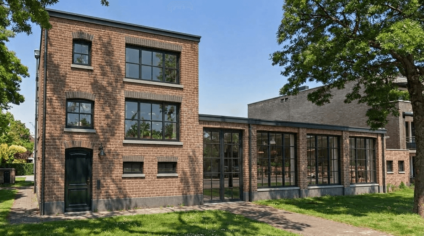 Facade design in Loft Facade style — Facade by GenRoom AI