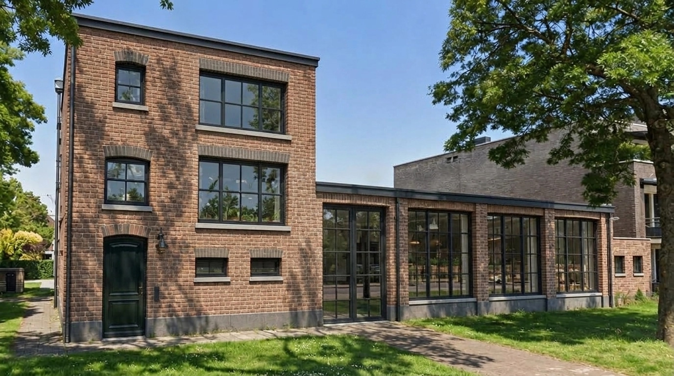 Facade design in Loft Facade style — Facade by GenRoom AI