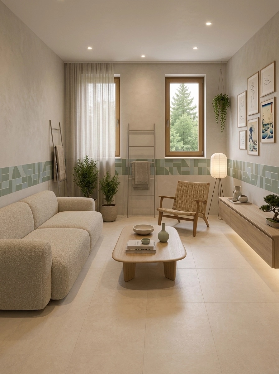 Scandinavian Living Room design — interior photo by GenRoom AI