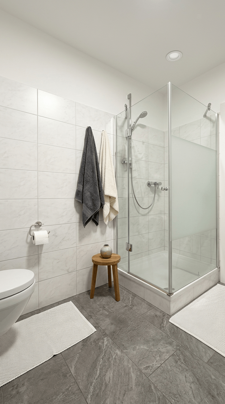 Bathroom interior in no_style style — photo by GenRoom AI