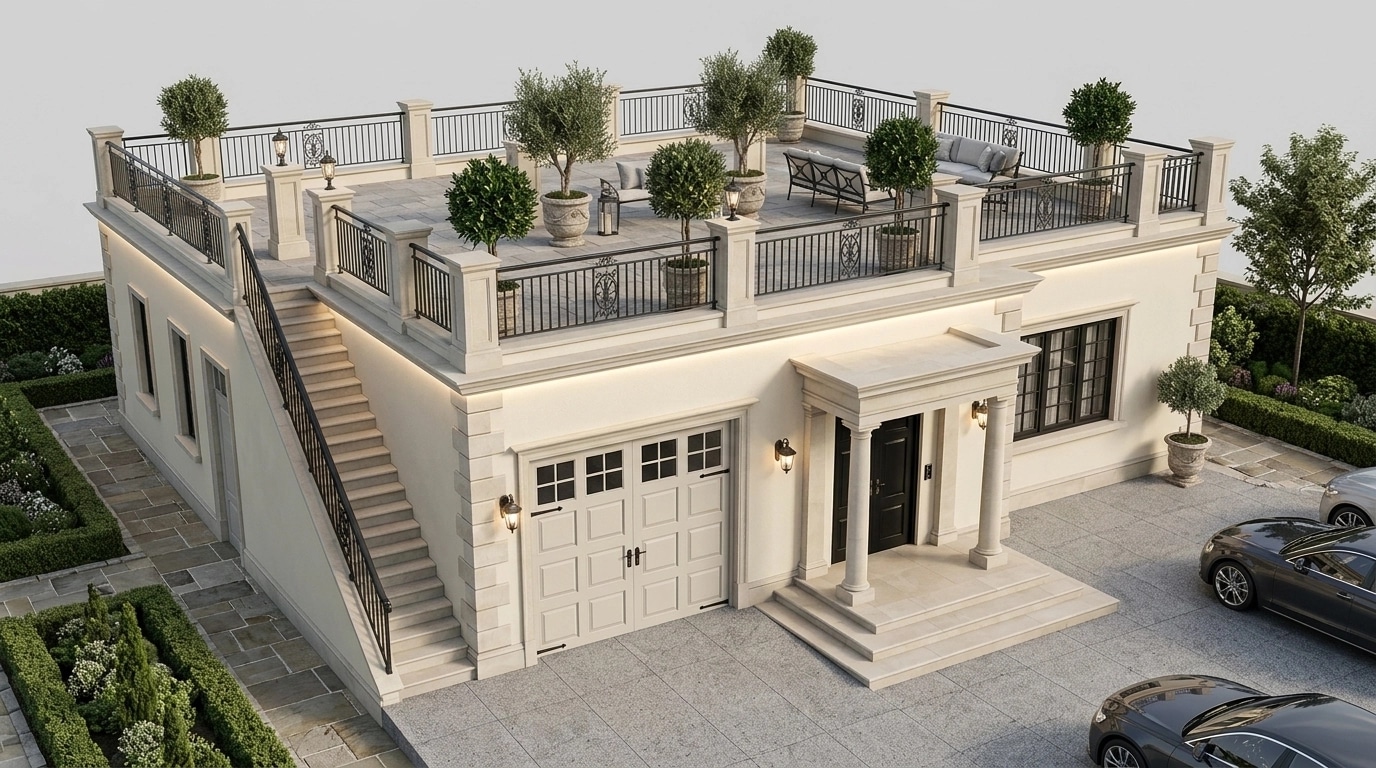 Facade design in Classic Facade style — Facade by GenRoom AI