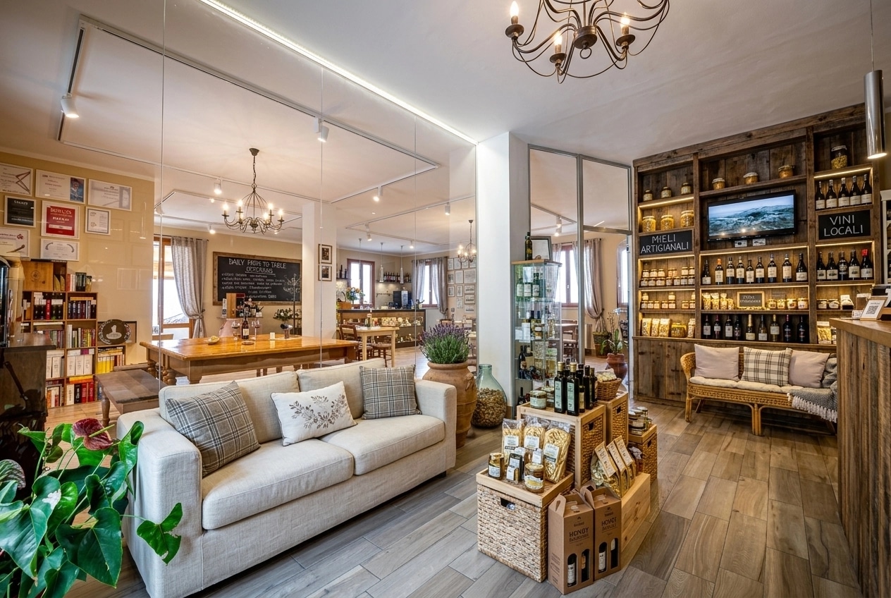 Interior design in Modern Farmhouse style — shop by GenRoom AI