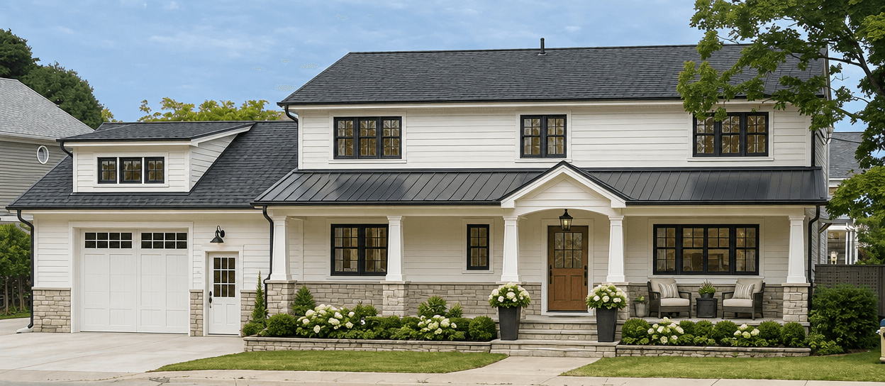 Design de façade en style Classic Facade — Façade par GenRoom AI