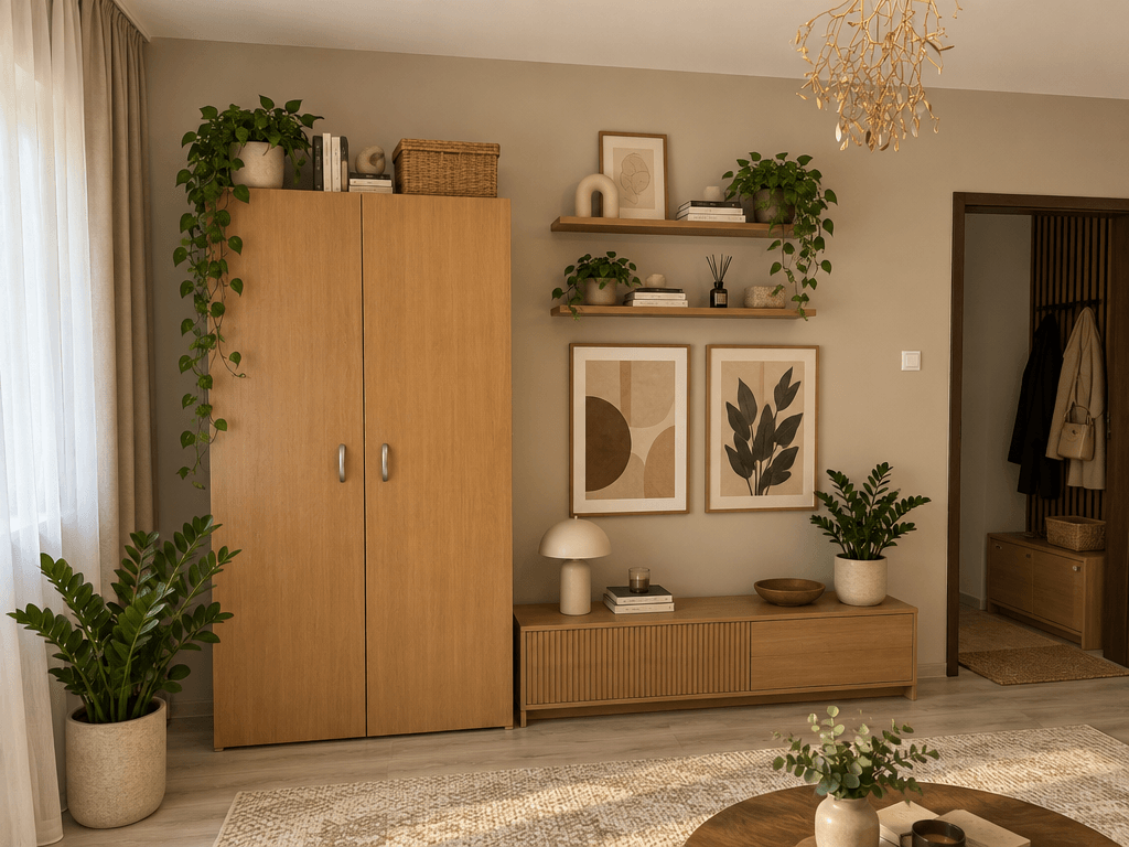 Interior design in Contemporary style — Living Room by GenRoom AI