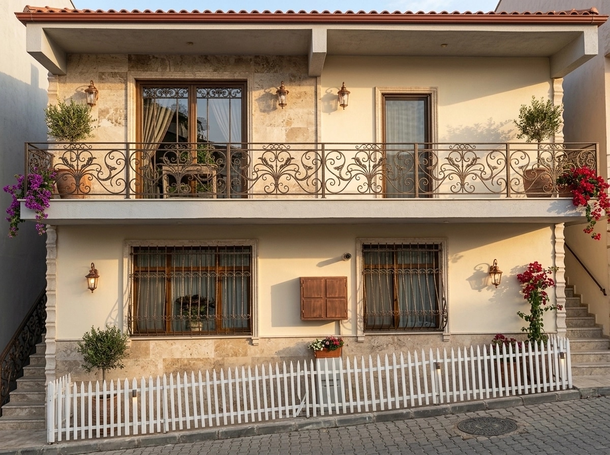 Mediterranean Facade Facade design — facade photo by GenRoom AI