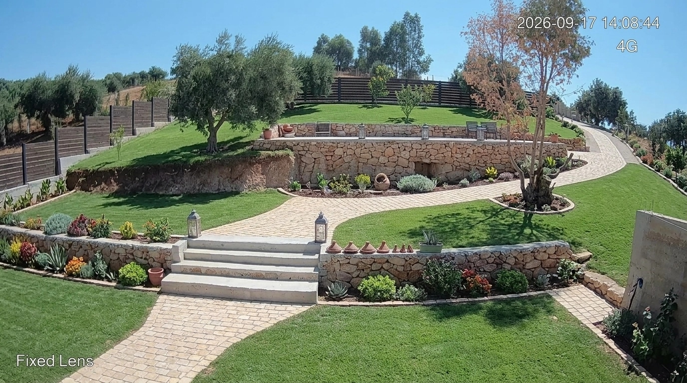 Yard design in no_style style — photo by GenRoom AI