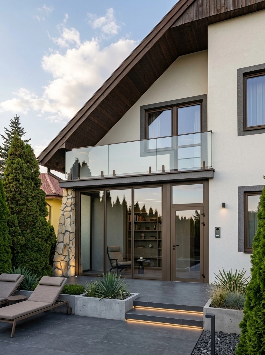 Contemporary Facade Facade design — facade photo by GenRoom AI