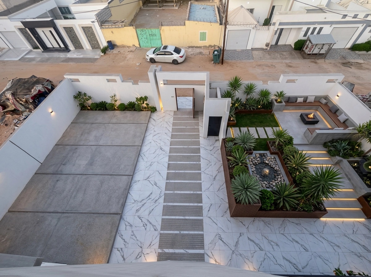 Contemporary Yard Yard design — yard photo by GenRoom AI