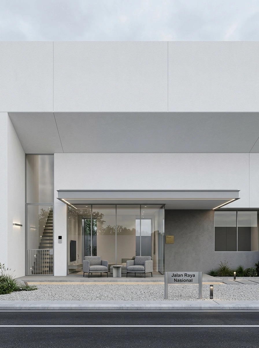 Facade design in Minimalist Facade style — Facade by GenRoom AI