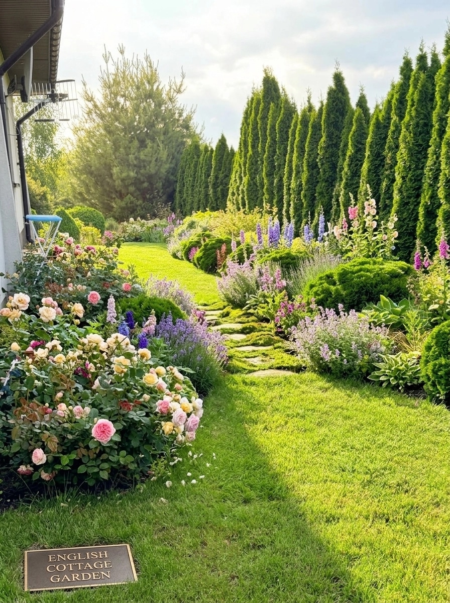 Yard design in no_style style — photo by GenRoom AI