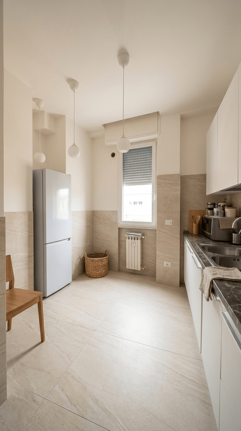 Interior design in Scandinavian style — Kitchen by GenRoom AI