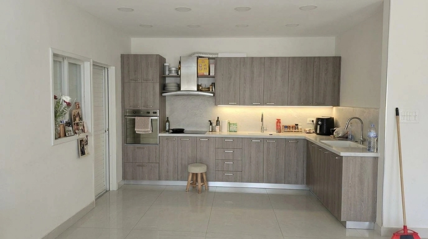 Kitchen interior in Contemporary style — photo by GenRoom AI