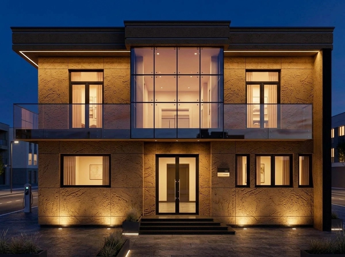 Contemporary Facade Facade design — facade photo by GenRoom AI