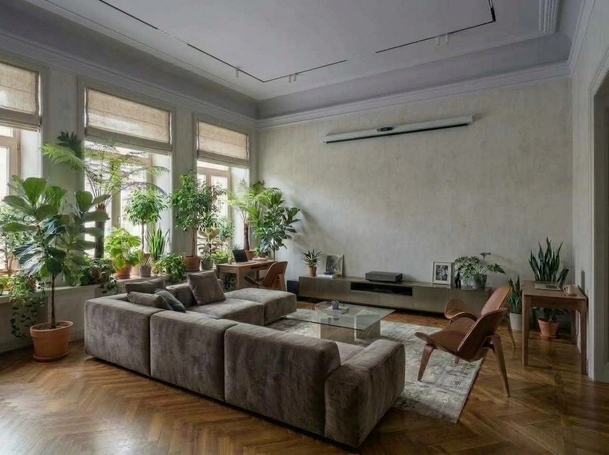 Interior design in Contemporary style — Living Room by GenRoom AI