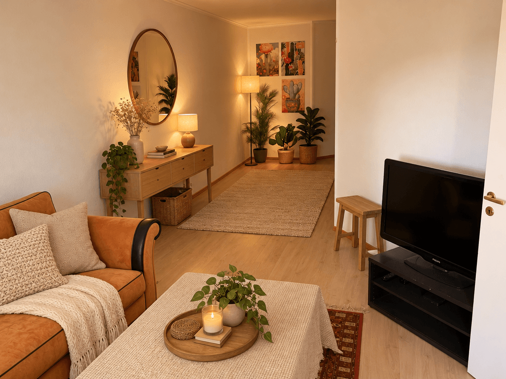 Interior design in Scandinavian style — Hallway by GenRoom AI