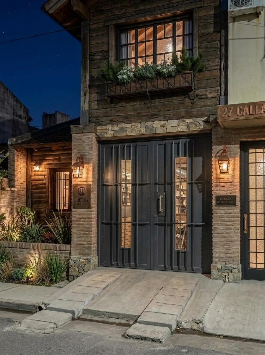 Facade design in Loft Facade style — Facade by GenRoom AI