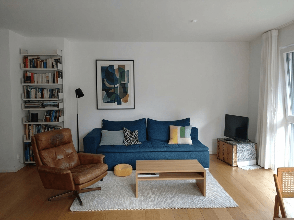 Scandinavian Living Room design — interior photo by GenRoom AI