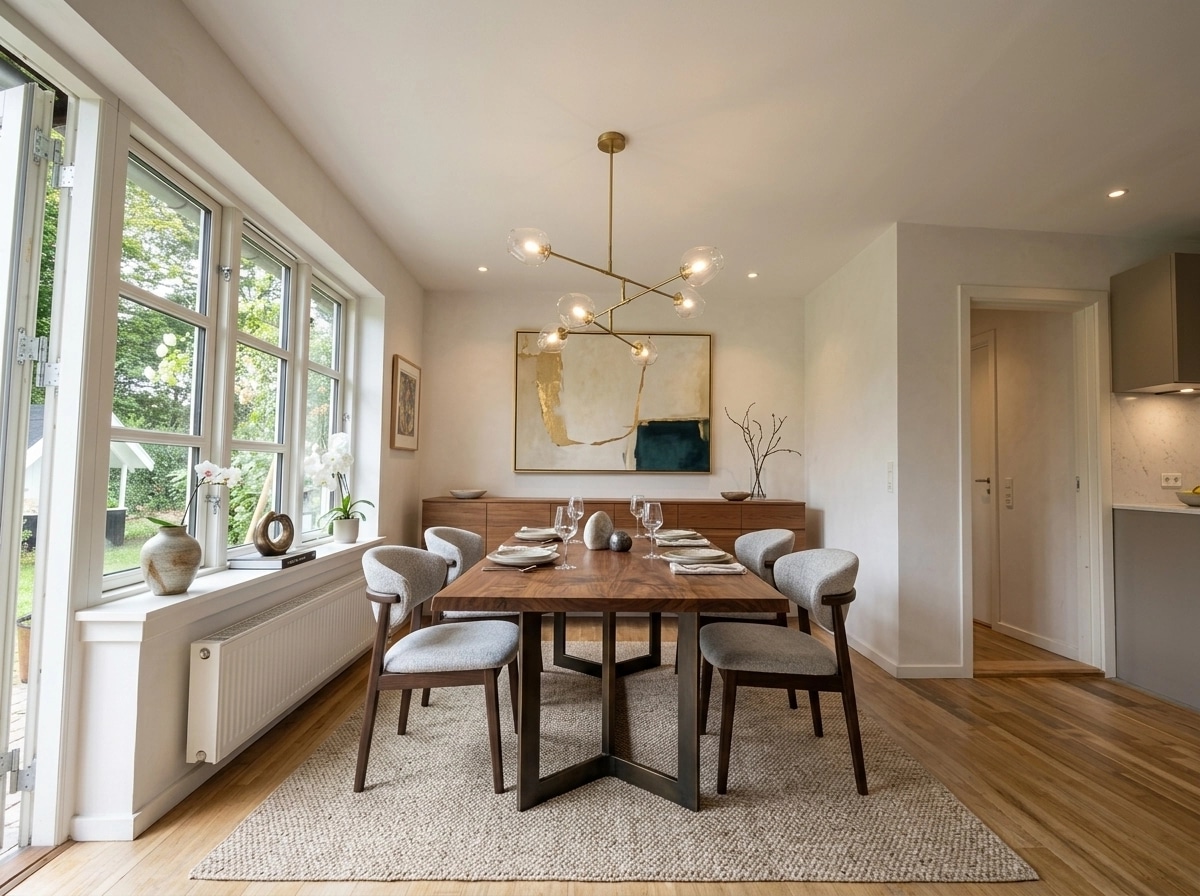 Interior design in Contemporary style — dining_room by GenRoom AI