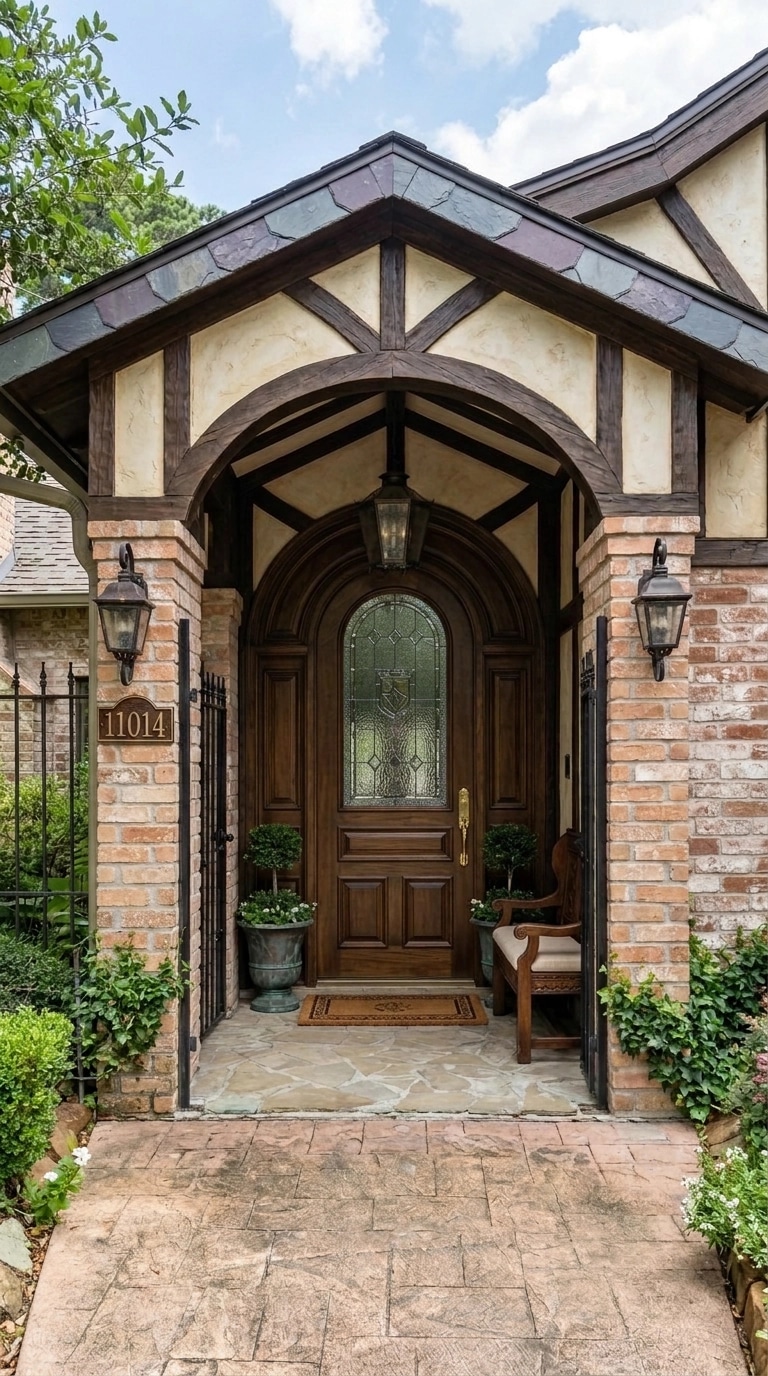 Tudor Facade Facade design — facade photo by GenRoom AI