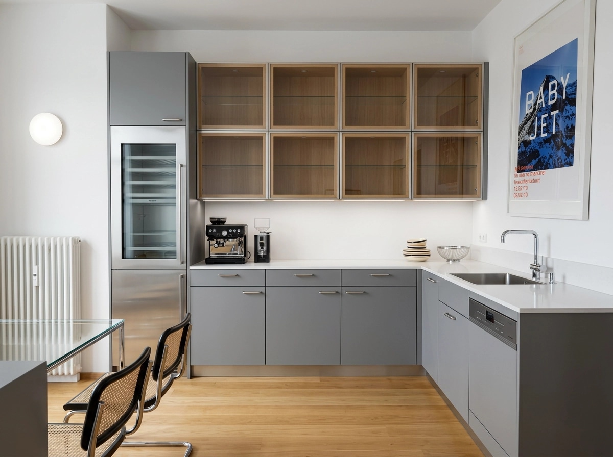 Bauhaus Cucina design — interior photo by GenRoom AI