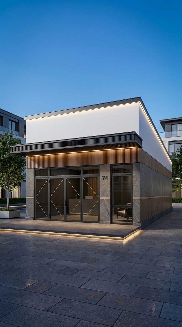 Facade design in Minimalist Facade style — Facade by GenRoom AI